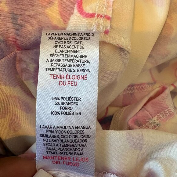 Paris Hilton Baby Doll Dress Gardenia Style YT53776-101-5pA Size Large NWT - Picture 5 of 7